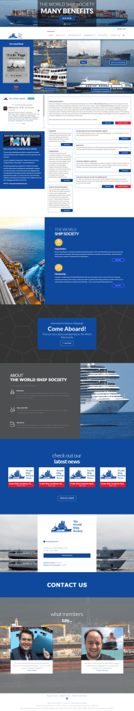 World ship society - Best Web Development Company | Application ...